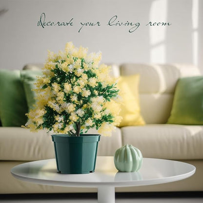 BTPLASTIK 15 Pack 6 Inch Plant Pots with Drainage Holes, Sturdy Plastic Nursery Pots for Plants, Thickened Flower Pots for Indoor Outdoor Planting Transplanting, Succulents, Seedlings, Green