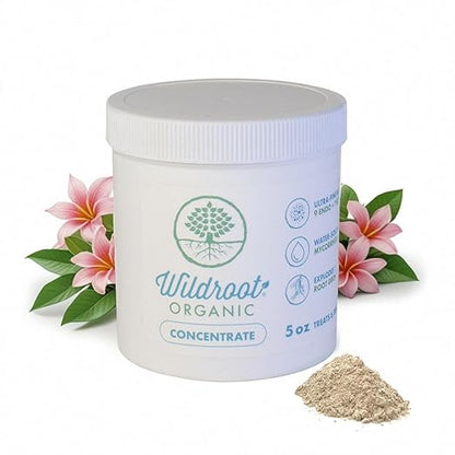 Organic 5 oz Mycorrhizae 16 Species Inoculant Treats 6,000 4-Inch Plants. Explodes Root Growth, Saves Water. Allow Your Plants, Garden and Trees to Thrive!