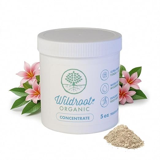 Organic 5 oz Mycorrhizae 16 Species Inoculant Treats 6,000 4-Inch Plants. Explodes Root Growth, Saves Water. Allow Your Plants, Garden and Trees to Thrive!