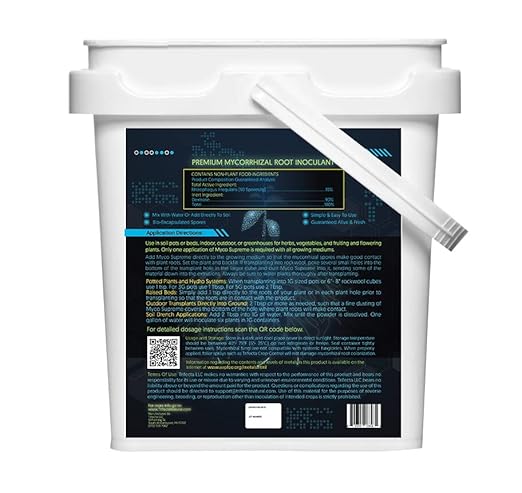 Mycorrhiza for Soil, Root Stimulator for Plants, Ultra Concentrated Mycorrhizae for Plants Strong Roots & Living Soil, Trifecta Myco Supreme Plant Root Stimulator for Tree, Rose and Flower Care