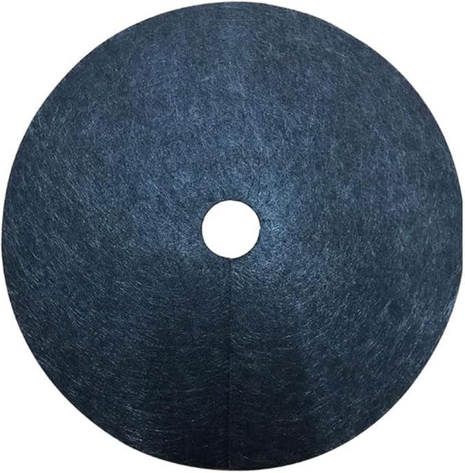 GardenPal 10-Pack 24.4inch Non-Woven Tree Ring, Weed Barrier Fabric, Degradable & Reusable Tree Mulch Ring for Landscaping Weed Control Root Protection, Tree Protector Mat, Reusable Tree Weed Barrier