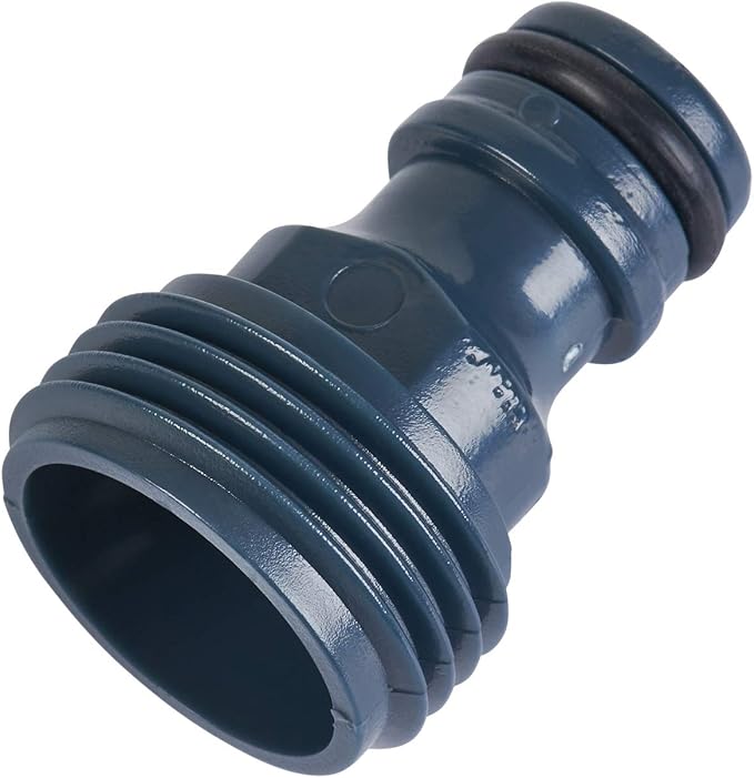 Melnor 65112-AMZ 6-Pattern Vortex Water Hose Sprayer Nozzle, QuickConnect Product Adapter, Black, Yellow, Slip Resistant Outdoor Hose Nozzle Sprayer for Watering Plants, Lawn, Car Washing, Patio, Pet