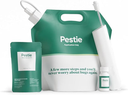 Pestie Home Barrier Pest Control Kit, Expert Pest Control for Your Home, Fast-Acting, Long-Lasting Insect Killer, Professional Spray Protects Against Common Pests