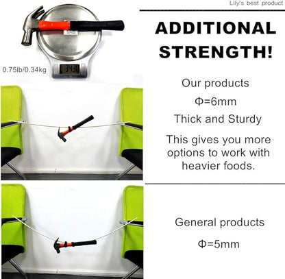 HOPELF 36" Natural Bamboo Skewers Sticks for Marshmallows，S'Mores，BBQ，Kabob，Grilling，Barbecue，Roasting，Camping.More Size Choices 6"/8"/10"/12"/14"/30"(100 PCS)