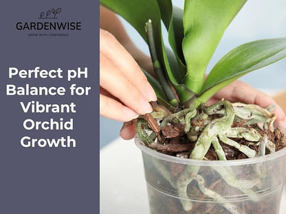 Premium Orchid Bark for Potting Mix – Ready-to-Use Pine Bark for Indoor Plants, Orchid Repotting & Soil Mix Creation, Ideal Orchid Medium (10 quarts)