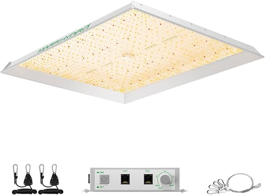 MARS HYDRO TS 3000 420W LED Grow Light for Indoor Plants Full Spectrum Commercial Grow Daisy Chain Plant Growing Lamp for 4x4 5x5ft Greenhouse & Grow Tent
