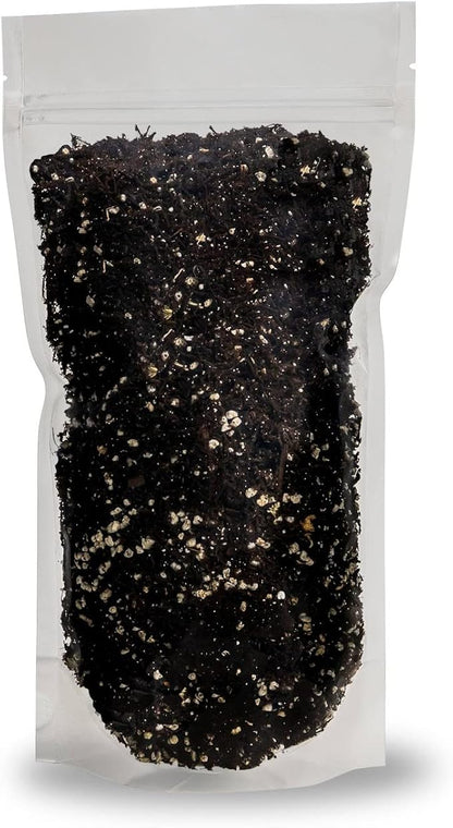 Gardenera Fern + Perlite Soil Mix - 10 Quart - for Repotting and Planting Succulents and Cactuses (4 Bags of 5 Quart)