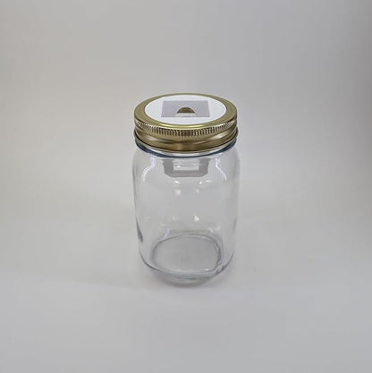 Grow Cubes Mason Jar Adapters for Kratky and DWC Gardening/Compatible with Gardyn (10 Mason Jar adapters)