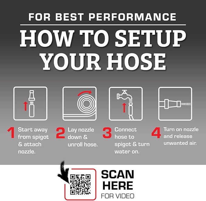 Flexzilla Colors SwivelGrip Garden Hose 5/8 in. x 25 ft., Lightweight All-Weather Water Hose, Durable and Flexible, Leak-Free Connections, Slate Grey