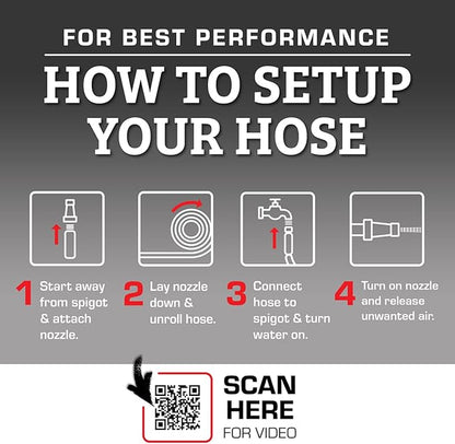 Flexzilla Colors SwivelGrip Garden Hose 5/8 in. x 25 ft., Lightweight All-Weather Water Hose, Durable and Flexible, Leak-Free Connections, Slate Grey