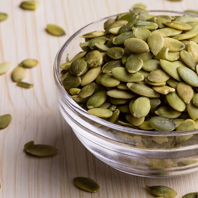 Lark Ellen Farm Sprouted Organic Pumpkin Seeds – Raw, Unsalted, Air-Dried Pepitas for Snacking, Salads, Trail Mix – USDA Organic, Non-GMO, Vegan, Gluten-Free, Resealable Bag (14 oz, 3-Pack)