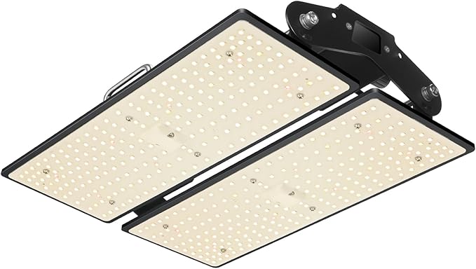 MELONFARM 100W LED Plant Grow Light Meets Plant Growth Requirements Multi-Angle Adjustable, Hanging Design Suitable for Various Growing scenarios