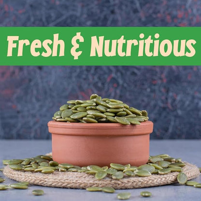 Sincerely Nuts Shelled Pepitas Pumpkin Seeds Salted (5 lb bag) | Delicious Nutrient Dense Low Carb Snack | High in Magnesium & Manganese Minerals |Gluten Free | Kosher |Great for Cooking