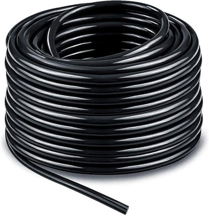 Bonviee 100ft 1/4 inch Blank Distribution Tubing Drip Irrigation Hose Garden Watering Tube Line for Small garden irrigation system