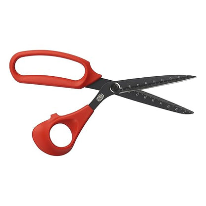 FELCO 455 Floral Scissors – 8.97" Non-Stick Stainless Steel Shear for Flower Arranging & Crafting | Flower Scissors for Cutting Fresh Flowers | Floral Shears with Handle, Blade Ruler | Ergo Right Hand