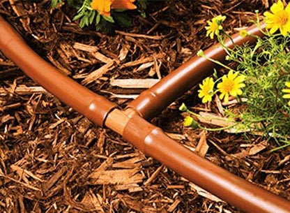 USA MADE - 10-PACK - 1/2" Inch Drip Irrigation Connectors/Hydroponics Barbed Fitting, (Fits Most Sizes of 16mm, 520" ID Drip Tubing) (Tee)