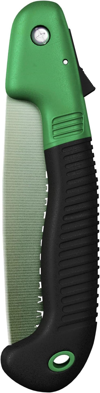 Scotts 7.5 in. Folding Hand Saw – Compact Pruning Saw with Sharp Steel Blade and Non-Slip Handle for Cutting Branches, Shrubs, and Small Trees – Folding Design for Safe Storage