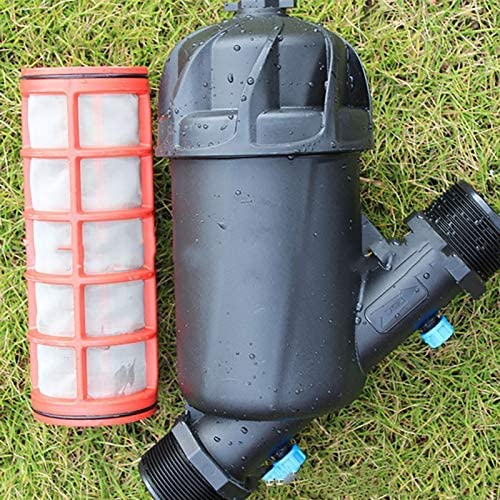 3/4" Irrigation Filter 3/4" Screen Filter Mesh Gardening Drip Irrigation Water Tank Pool Pump for Garden Greenhouse Agricultural
