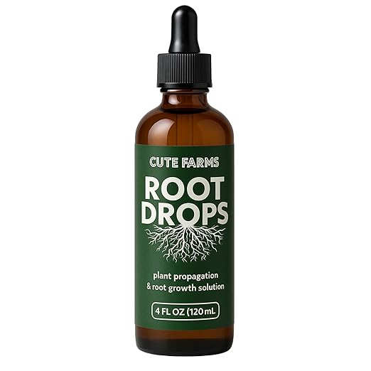 Root Drops - Liquid Rooting Booster | Rapid Growth, Stronger Root System, Reduced Transplant Shock | Ideal for Water, Soil, Leca | Perfect for Indoor Plants: Pothos, Monstera, Philodendron (4 oz)