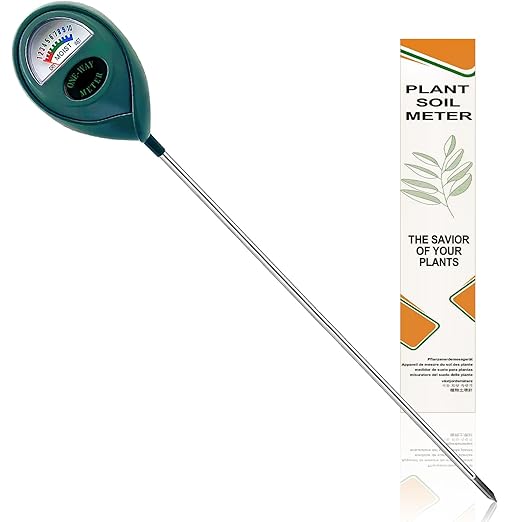 Green Soil Moisture Meter, Soil Tester, Moisture Meter Plants, Soil Moisture Tester, Soil Water Tester for Plants, Plant Moisture Monitor, No Battery Needed (Green-40 cm)