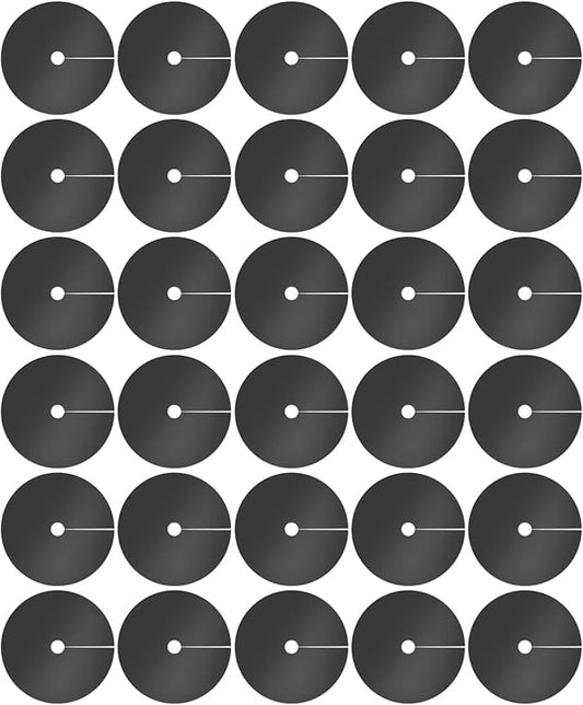 30PCS 20.5In Non-Woven Tree Mulch Ring Thickened Tree Protectors Mat, Reusable Tree Weed Barrier Mat, Landscaping Plant Cover, Round Anti Grass Gardening Fabric Cover
