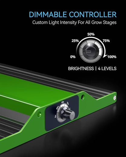 MELONFARM 70W Led Grow Light,Meet The Spectral Requirements for Plant Growth,hangable Grow Light for a Variety of Indoor Growing scenarios