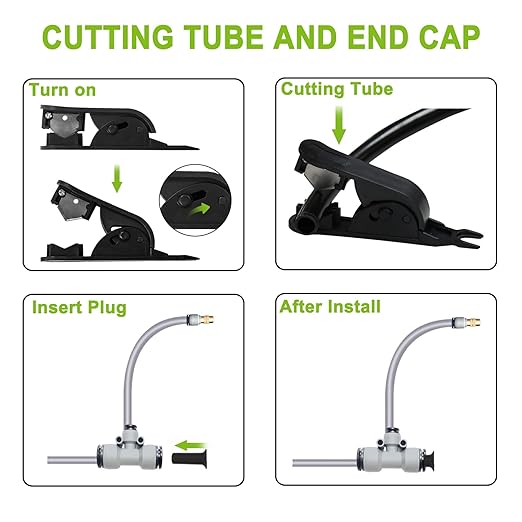 New Drip Irrigation Kits,Quick Connector Automatic Irrigation System,with Replaceable Bending Dropper,atomizing Copper Nozzle for Watering System for Garden Plant Lawn Patio. (30M)