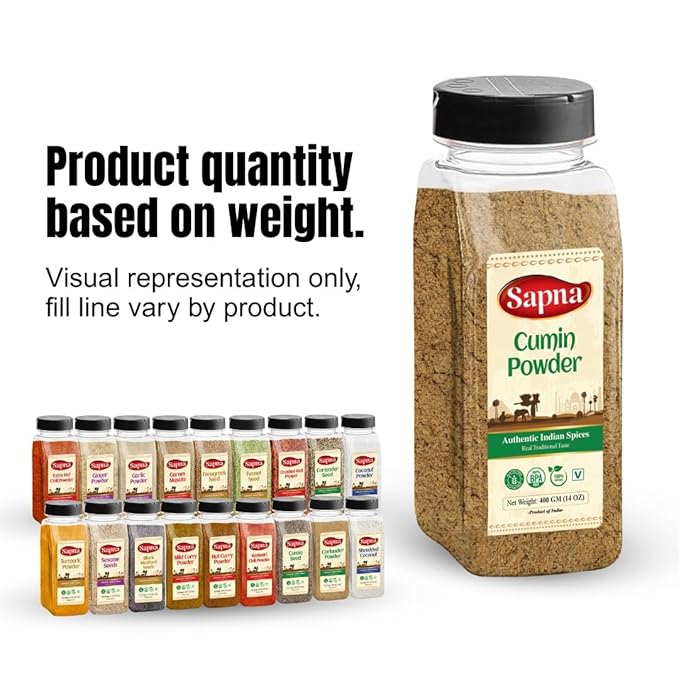 Sapna Fennel Seeds, 14 OZ, Premium Authentic Spice, All Natural, Pure Saunf Whole