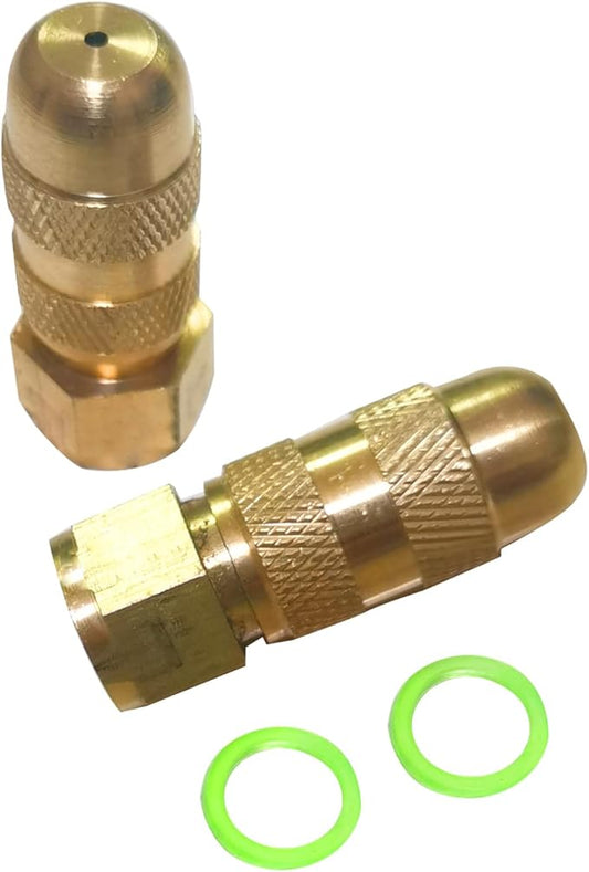 2Pcs High Pressure Misting Nozzle,Adjustable Spray Nozzle Tips for Backpack Sprayers,Farm Irrigation and Garden Irrigation Nozzle Replacement Kit