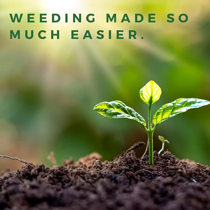 The Original Sharktooth Weed Puller Remover & Gardening Tool Weeder (3 Pack)-Pull from The Root Easily! Ergonomic Handheld Weeding Tool for Spring Summer Cleaning, for All Ages & Abilities