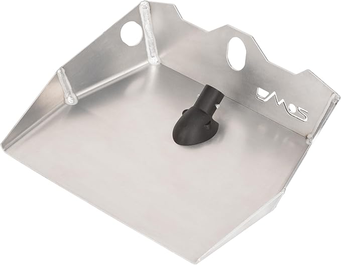 DMOS Alpha Shovel - Lightweight, Heavy-Duty Aluminum Snow Shovel with Extendable & Collapsible Handle for Sidewalks & Driveways - Blue