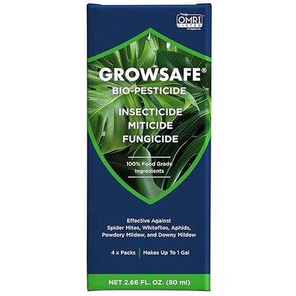 GrowSafe Bio-Pesticide, Organic and Natural Miticide, Fungicide and Insecticide (Ready-to-Mix)