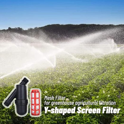 3/4" Irrigation Filter 3/4" Screen Filter Mesh Gardening Drip Irrigation Water Tank Pool Pump for Garden Greenhouse Agricultural
