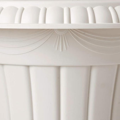 Arcadia Garden Products Classic Traditional Plastic Urn Planter Indoor/Outdoor