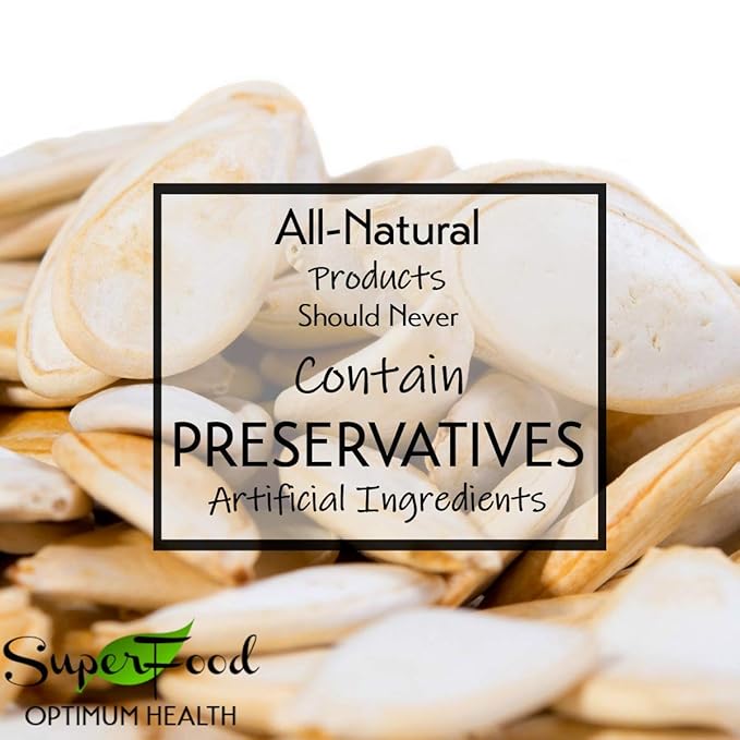 Roasted Unsalted Pumpkin Seeds in Shell by Gerbs – 4 LBS - Top 11 Food Allergen Free & Non GMO - Vegan & Kosher – Premium Whole Pepitas – COG USA