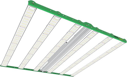 RDJ Bouns 720W LED Grow Light for 4x4/5x5 Grow Tent, Wide Body 6 Bar 100V-277V LM281B+ and EPI Diodes, Full Spectrum Commercial, Overall Size 44" x 44", Daisy Chain Dimmable, Perfect for Indoor Garden