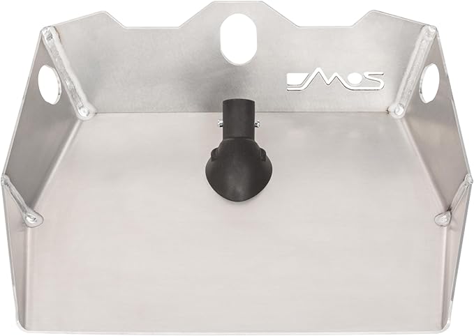 DMOS Alpha Shovel - Lightweight, Heavy-Duty Aluminum Snow Shovel with Extendable & Collapsible Handle for Sidewalks & Driveways - Blue