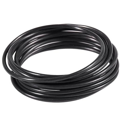 1/4 inch Drip Irrigation Tubing, 16FT Blank Distribution Tubing Drip Irrigation Hose, Garden Watering Drip Line for DIY Drip Irrigation System