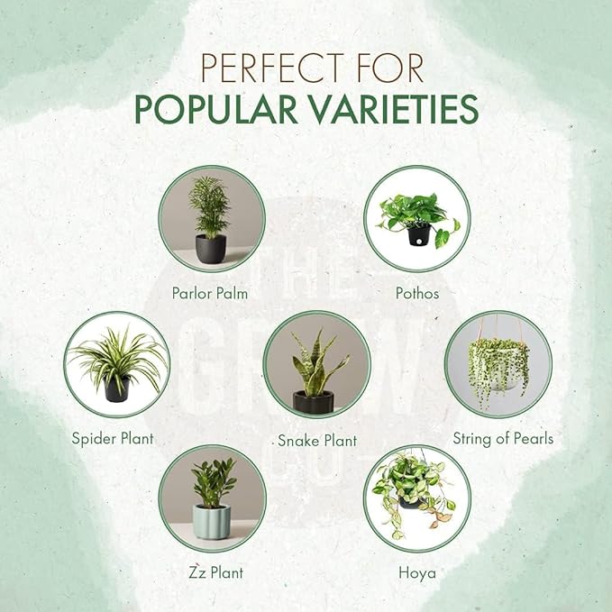 Indoor Plant Food - All-Purpose Fertilizer (Liquid Alternative) - Best for Houseplants Indoors + Common Home Outdoor Plants in Pots (5 oz)