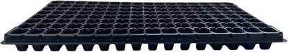 128 Cell Seedling Plastic Nursery Trays, 10 Pack, Thick Durable Germination Plug Trays, 1280 Cells Reusable Plant Propagation