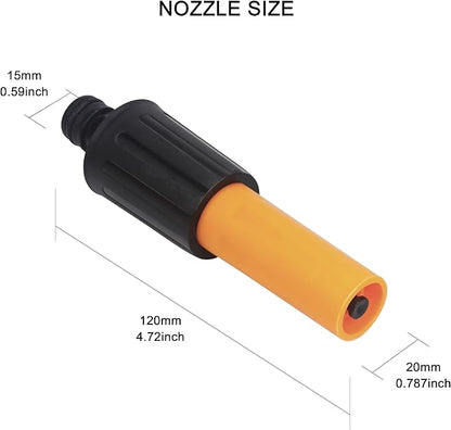 Garden Hose Connectors Fitting Set Hose Pipe Quick Connector Inlet Adapter for Reels and Carts, Water Connection, Hosepipe Fitting Fits 1/2 & 3/4 Inch Universal Tap (9 Fitting, 1 Waterstop)