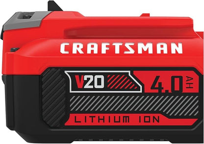 CRAFTSMAN V20 4Ah Lithium Ion Power Tool Battery 2-Pack (CMCB204-2)