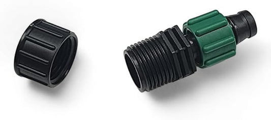 10-PACK USA MADE - PREMIUM Drip Tape Irrigation Tubing End Cap (5/8" or .625" - .645") Universal Perma-Loc Connector Barbed Locking Fitting - Fits All Brands 16mm Drip Tape AG Tubing