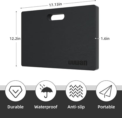 Yoga kneeling mat, 1.5inch Thick,Knee Push-ups, Plank Support & Yoga Elbows/Knees Mat Provides Cushion for Kneeling & Elbows