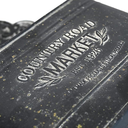 All Chic Black Metal Wall Planter - Outdoor Indoor Hanging Rustic Mount for Farmhouse Decor