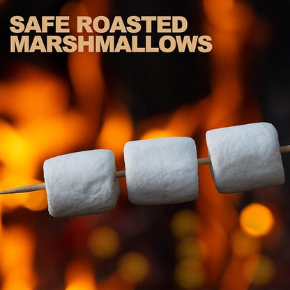 Suclain 1000 Pcs Marshmallow Roasting Sticks 12" Long 5mm Thick, Smores Sticks Bamboo Skewers BBQ Kabob Grilling Barbecue Roasting Camping for Outdoor Fire Pits Campfires
