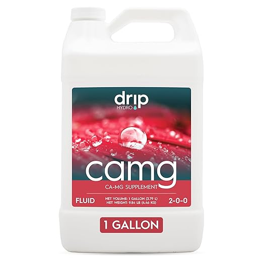 CaMg Gallon | High-Concentration Calcium and Magnesium Supplement with Nitrogen and Iron | Essential Micronutrient Blend for Vigorous Plant Growth