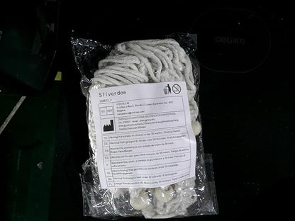 Macrame Plant Hanger Indoor, 2 Pack Boho Decor Hanging Plant Holder Hanging Planters for Indoor Plants Window Plant Hanger Flower Pot Hanging Basket with Wood Beads and Metal Hook Rings Ivory 20 Inch