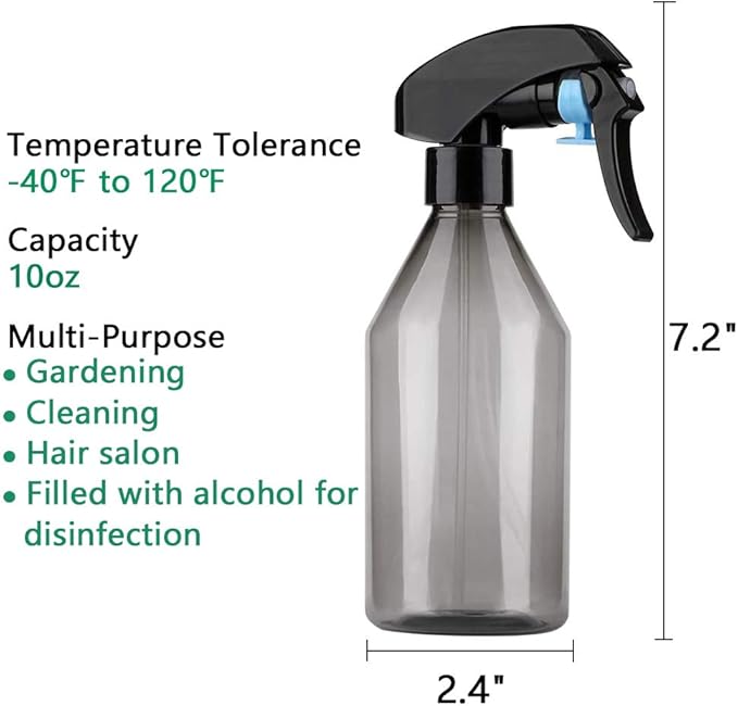 Indoor Plant Watering Can(34oz), Watering Can for Indoor Plants, Flowers, Succulents, with Plant Mister Spray Bottle(10oz)