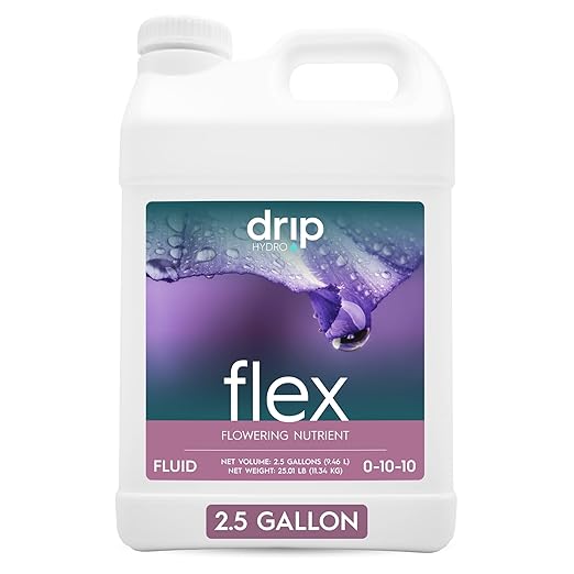 Flex PK-Booster 2.5 Gallon | High-Concentration Phosphorus & Potassium Supplement with Chelated Micronutrients for Enhanced Flowering